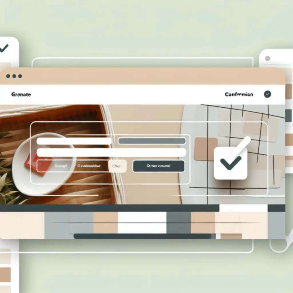 Okno potwierdzające złożenie zamówienia