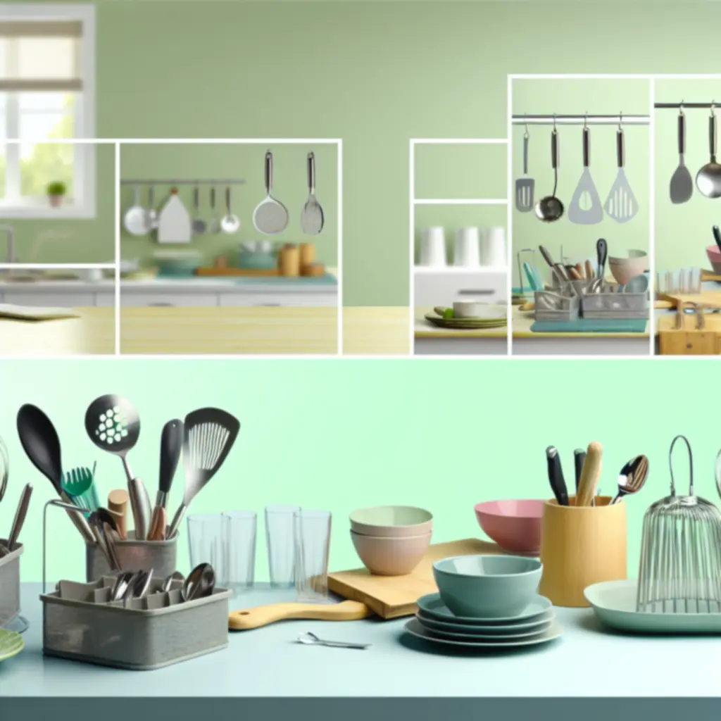 Zestaw akcesoriów kuchennych Cookyvaro na blacie
